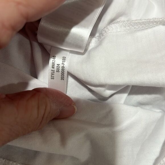 Madewell nr246 white Structured Muscle Tee NWT size xxs - Picture 8 of 8